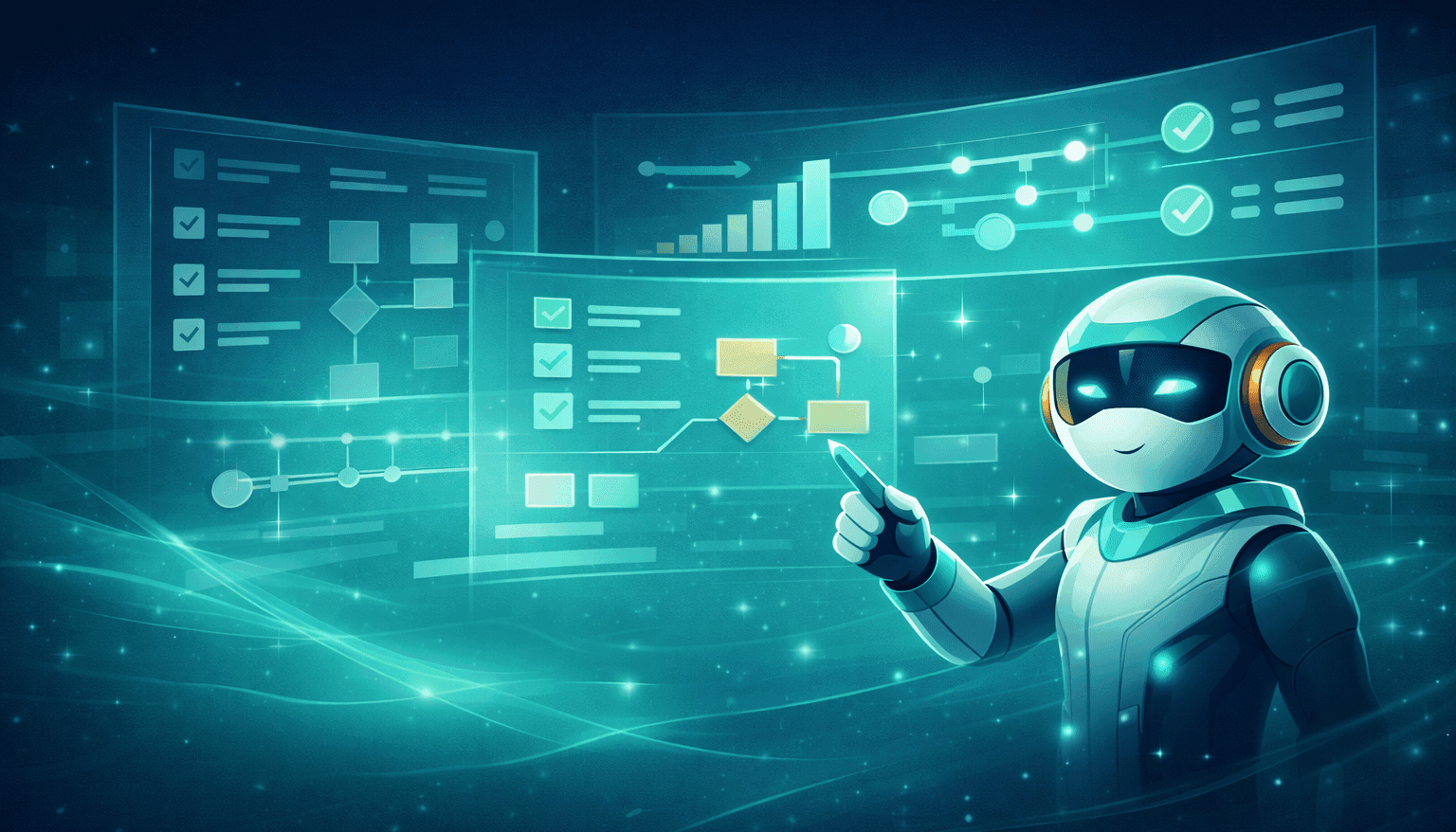 AI Robot with Holographic Interfaces - Papayyya AI in Action